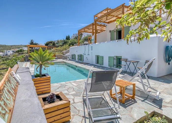 Lefkes View ヴィラ レフケス